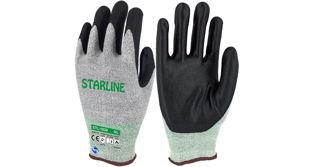 STL-1020 Bambu Köpük Nitril Eldiven