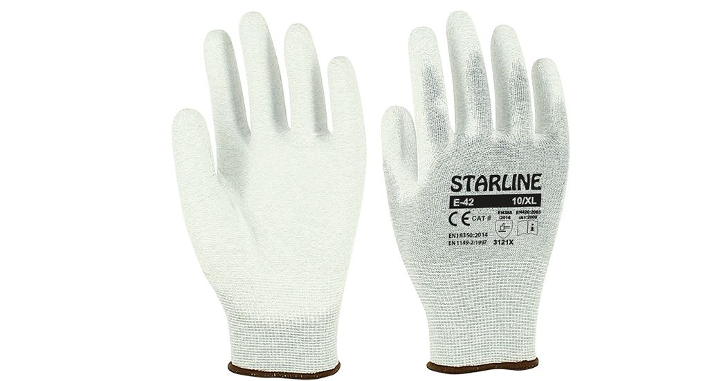 E-42 Antistatik PU Eldiven