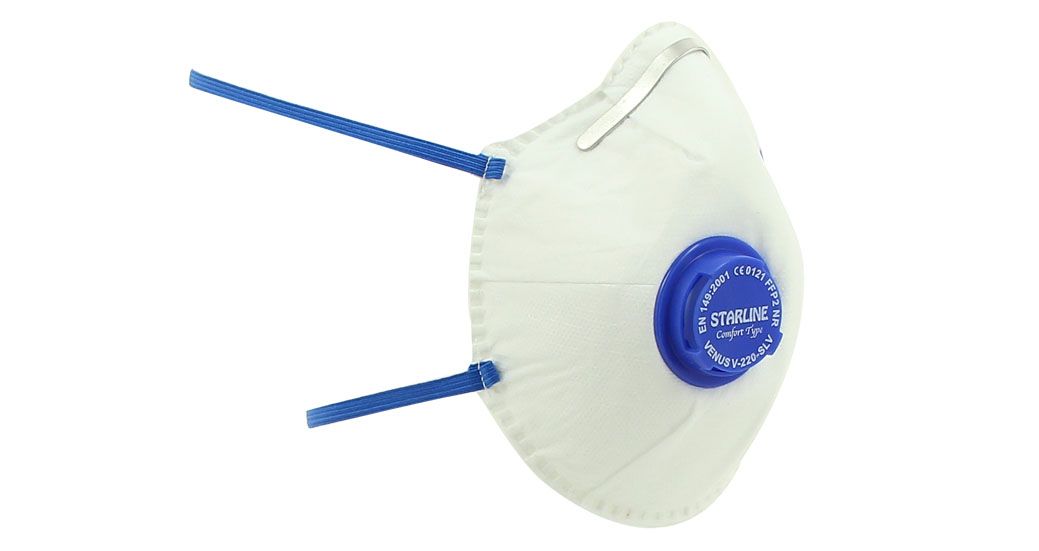 Ventilli Toz Maskesi / V-220 SLV