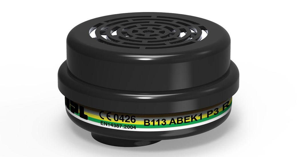 B113 ABEK1P3R Bayonet Gaz Filtresi