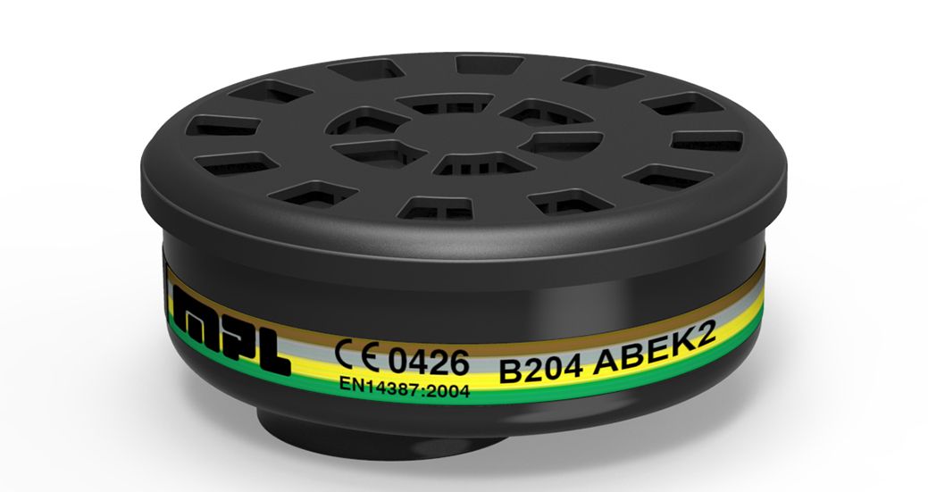 B204 ABEK2 Bayonet Gaz Filtresi