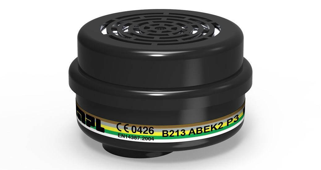 B213 ABEK2P3R Bayonet Gaz Filtresi