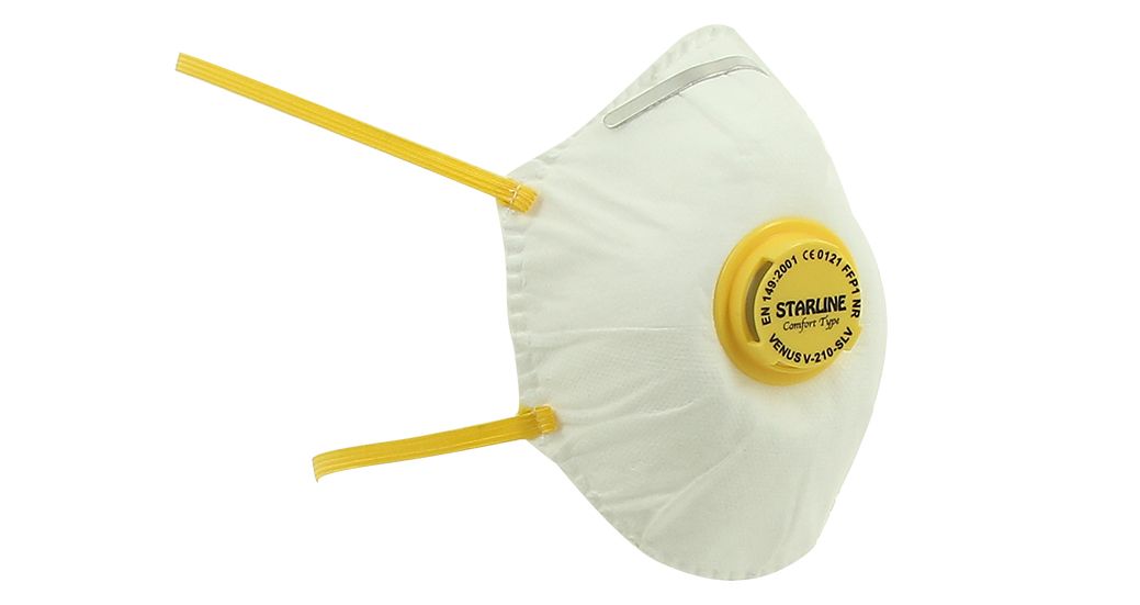 Ventilli Toz Maskesi / V-210 SLV